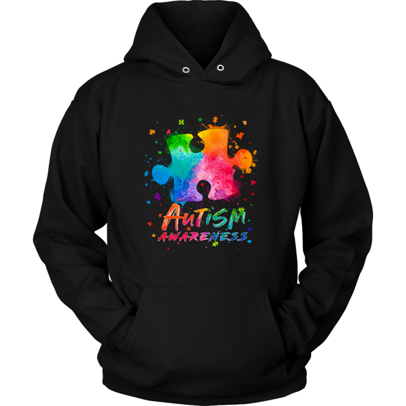 Autism Awareness Splash Hoodie