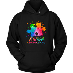 Autism Awareness Splash Hoodie