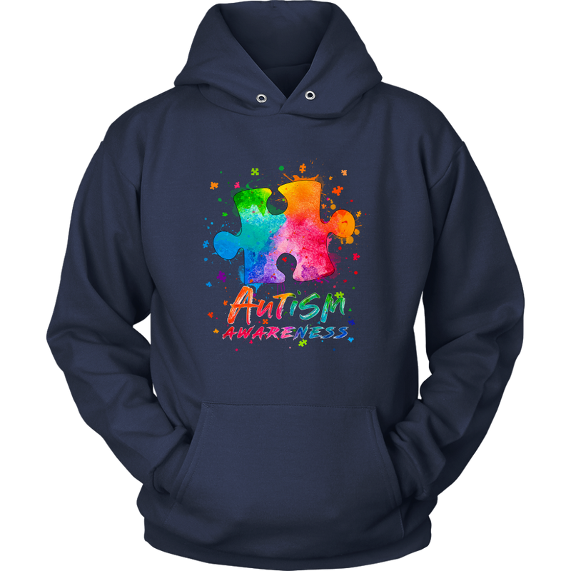 Autism Awareness Splash Hoodie