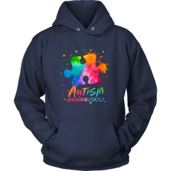 Autism Awareness Splash Hoodie