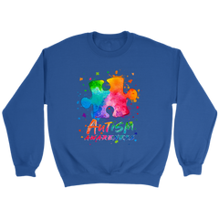 Autism Awareness Splash Crewneck