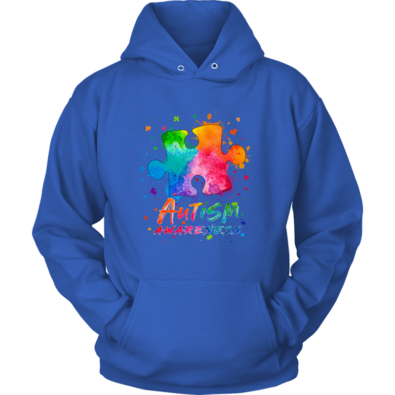 Autism Awareness Splash Hoodie