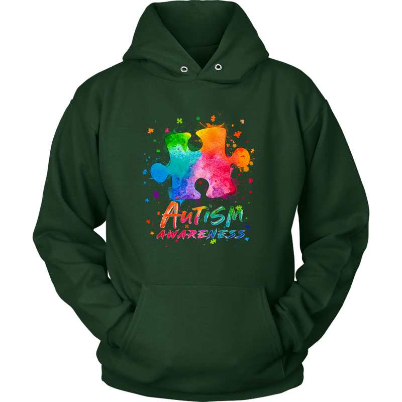 Autism Awareness Splash Hoodie