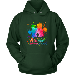 Autism Awareness Splash Hoodie