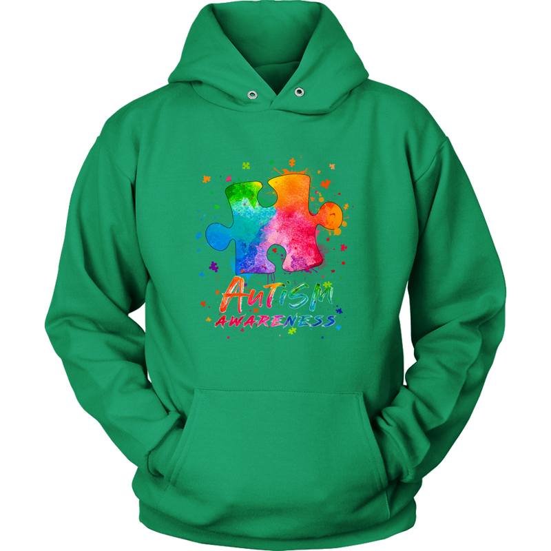 Autism Awareness Splash Hoodie