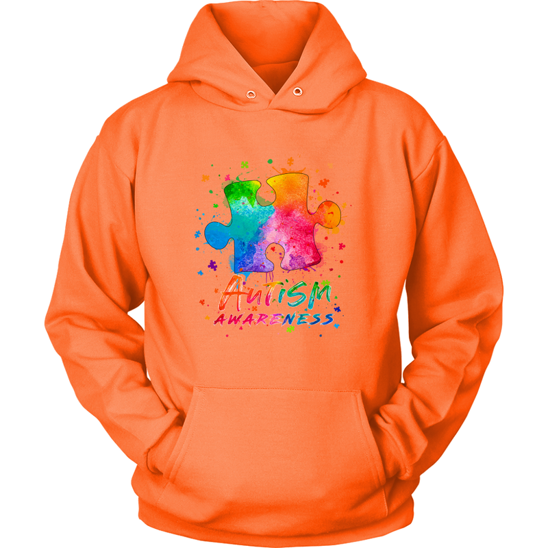 Autism Awareness Splash Hoodie