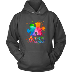 Autism Awareness Splash Hoodie