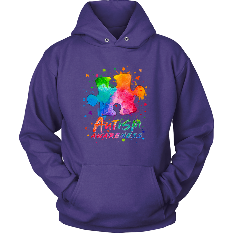 Autism Awareness Splash Hoodie