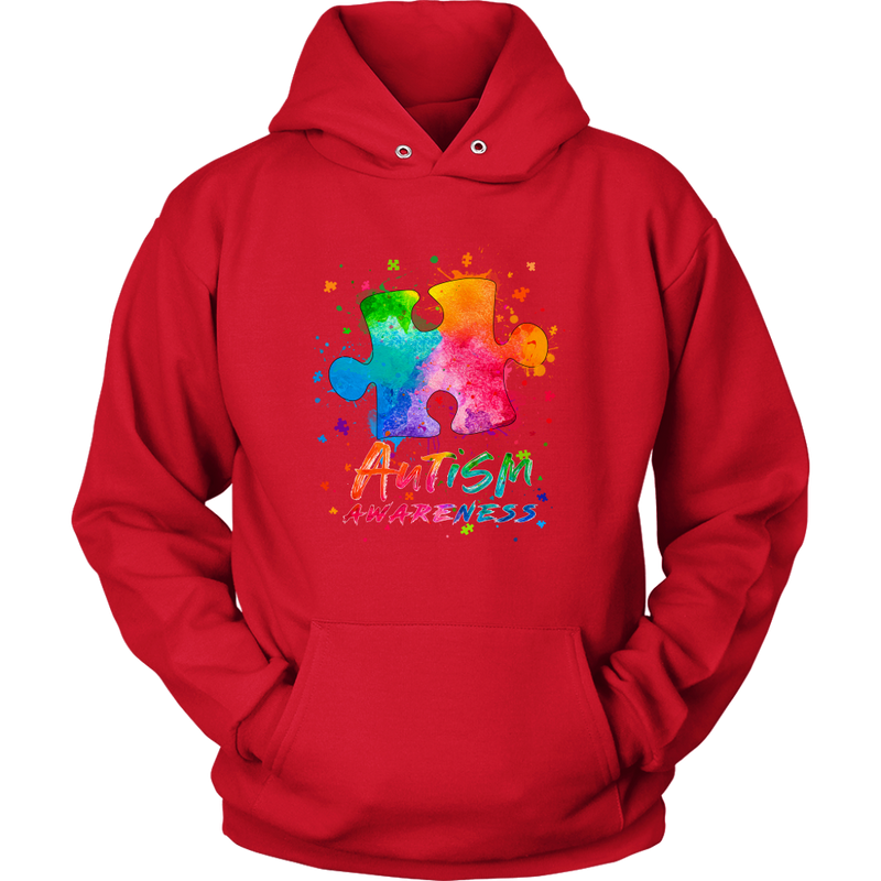 Autism Awareness Splash Hoodie