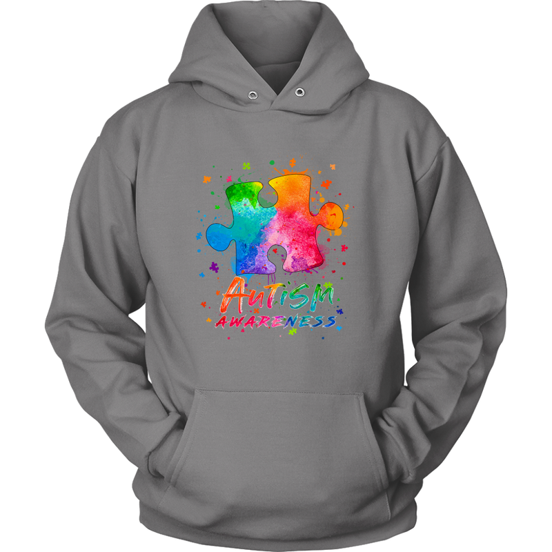 Autism Awareness Splash Hoodie