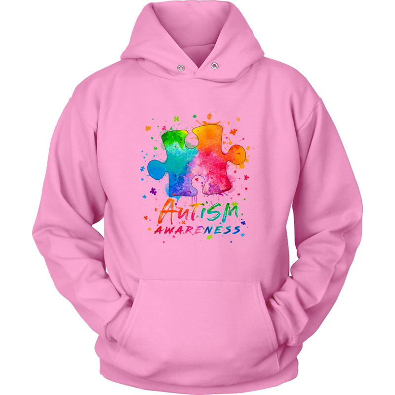 Autism Awareness Splash Hoodie